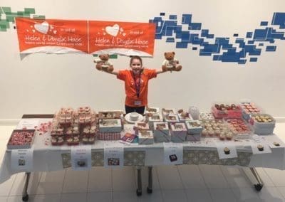 Emily’s bake sale for Helen & Douglas House