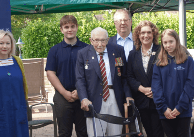 Hospice announced as a beneficiary of The Captain Tom Foundation