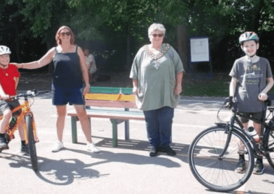 How young fundraisers used ‘pedal power’ to raise vital funds