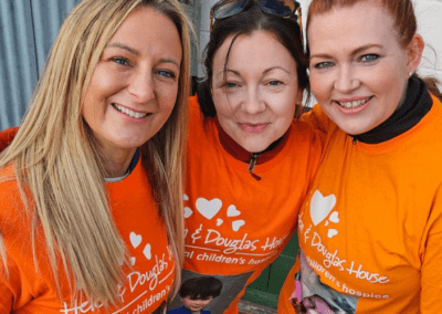 Three bereaved mum’s skydive in memory of their children