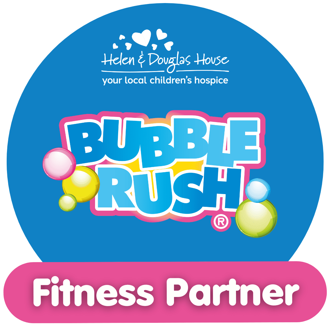Bubble Rush Fitness Sponsor Image Fitness Partner graphic